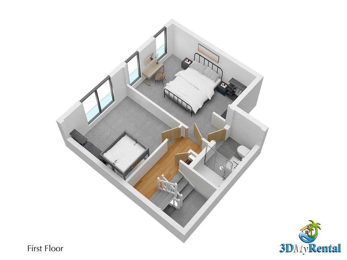 Modern Home For Small Groups By Stones Throw Apartments - Free Parking - Sea View 沃辛 外观 照片